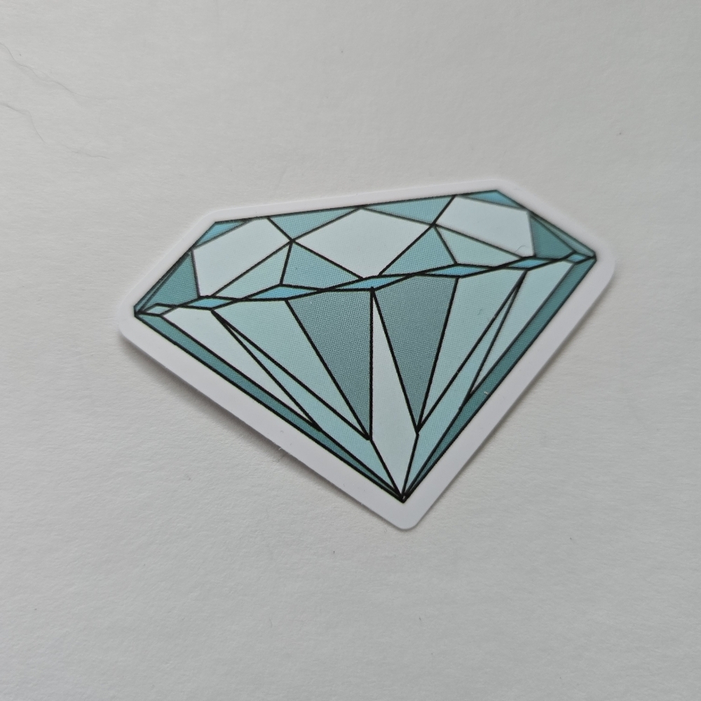 10/$10 Geometric Diamond Sticker